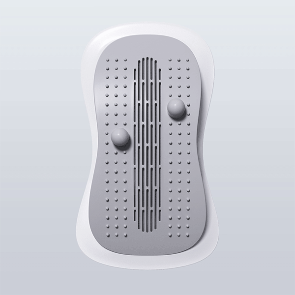 Top pressure point and lumbar traction device for lower back pain (Back Stretcher)