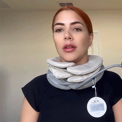 Inflatable Cervical Traction device with Head Support