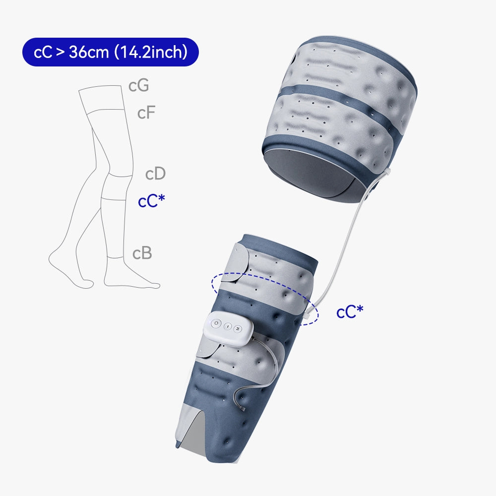 Mini Graduated Air Compression Leg Wraps(Varicose veins)