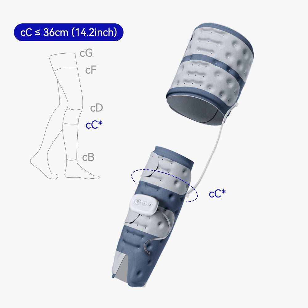 Mini Graduated Air Compression Leg Wraps(Varicose veins)