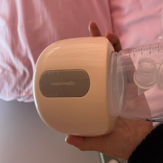 Moenmedic Hands-Free Breast Pump Wireless Double Wearable Pump