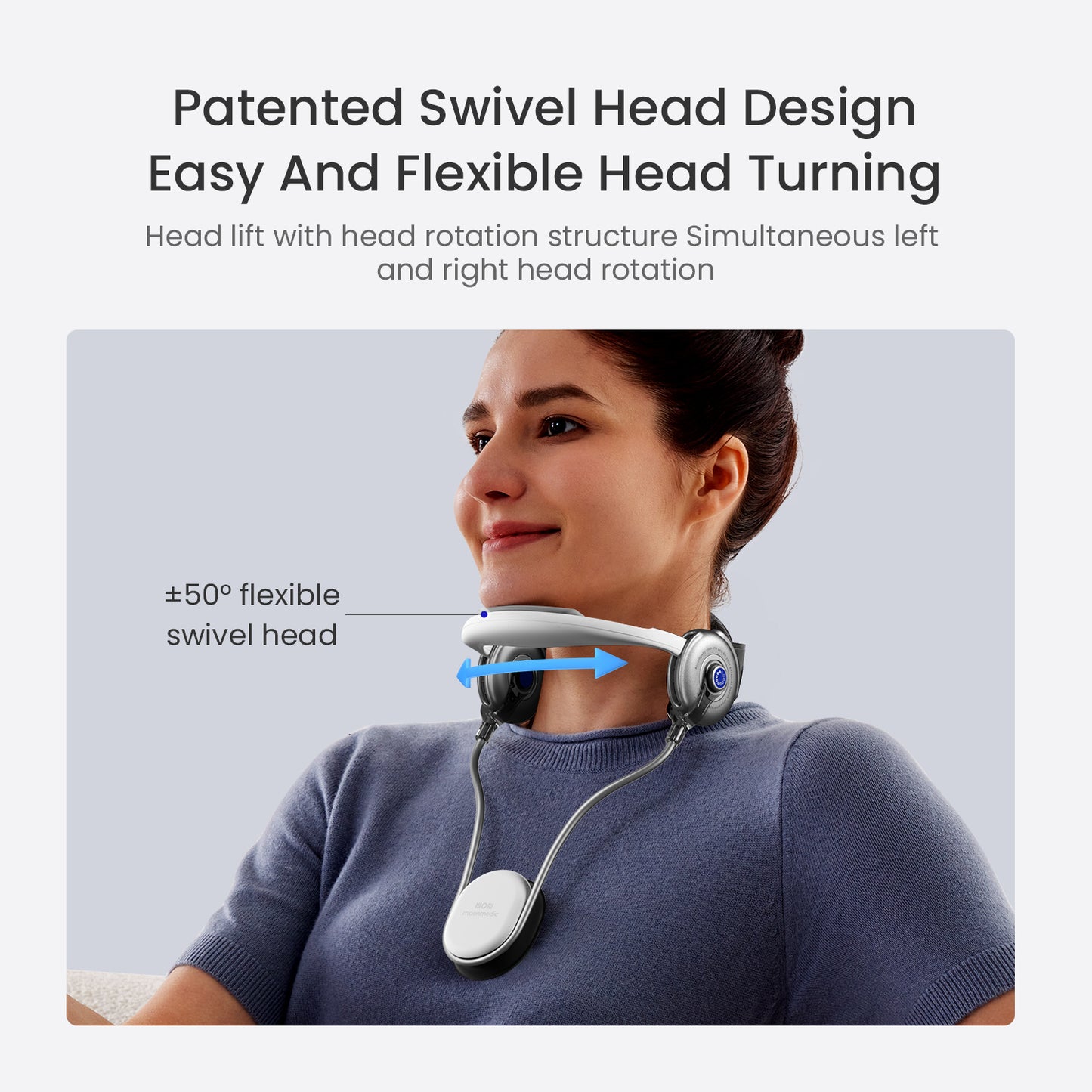 ±50° Turning Neck Brace,Relieve Cervical Pain&Pressure
