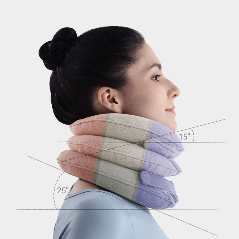 Inflatable Cervical Traction device with Head Support