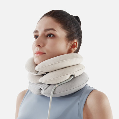 Inflatable Cervical Traction device with Head Support